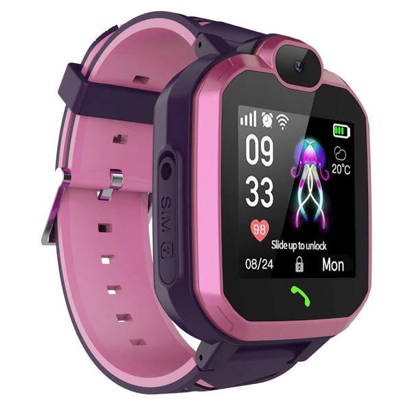 Pameten Casovnik za Deca - Children Smart Watch E18 - Pink