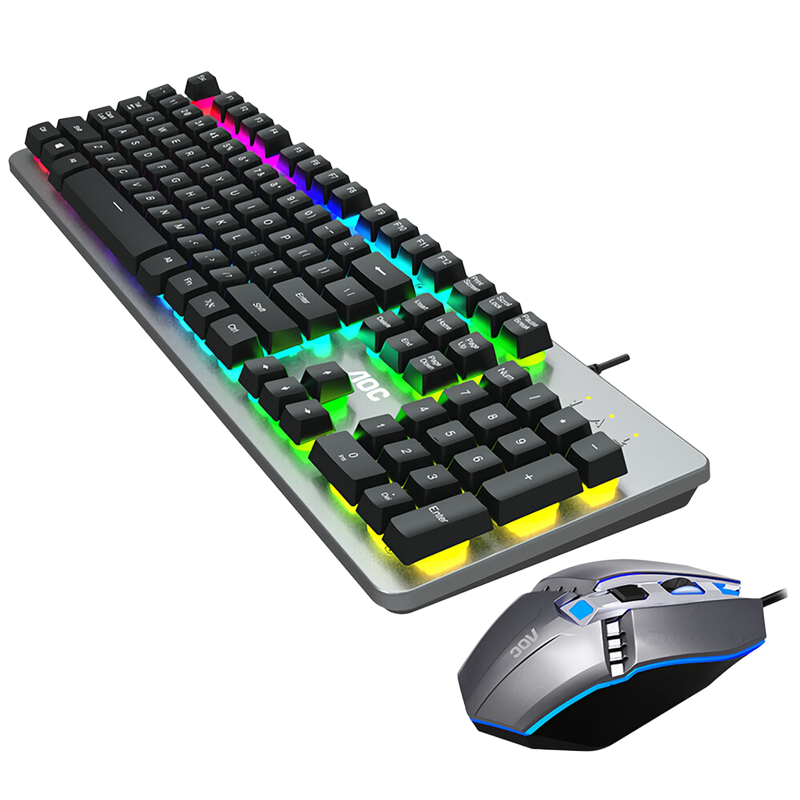 Gejmerska Tastatura so Gluvce Combo - AOC - KM410