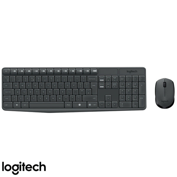 Wireless Tastatura i Gluvce Combo - Logitech - MK235 - Black