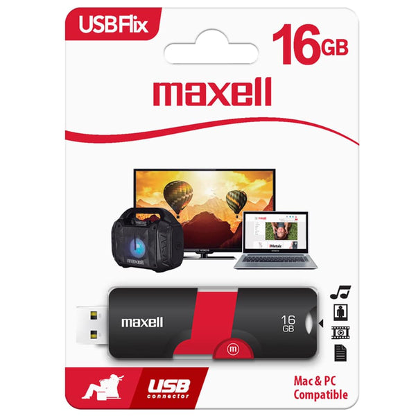 USB Stick 16GB - Maxell USB Flix 2.0