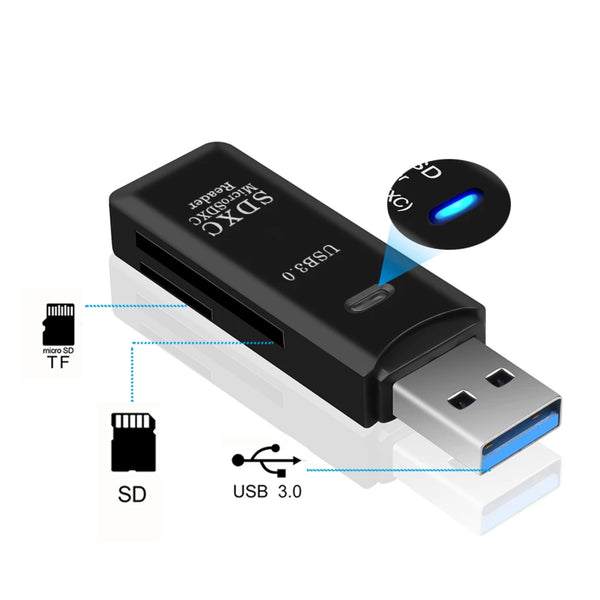 Citac za kartici - SD / Micro SD - USB 3.0