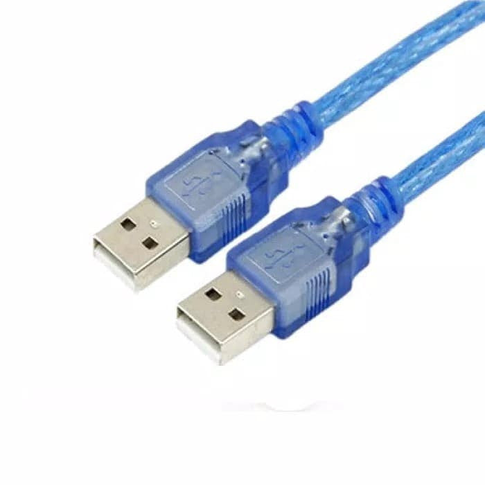 USB kabel - Tip A vo tip A - Masko vo masko - 0.5m