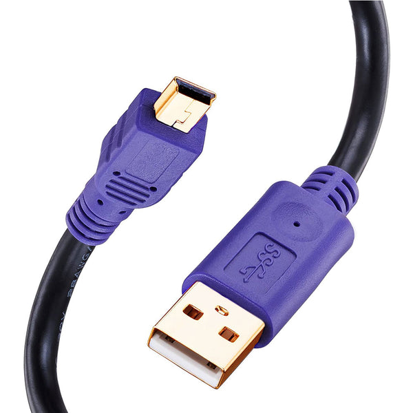 USB Kabel - Tip A vo Mini USB - Masko vo masko - 1m