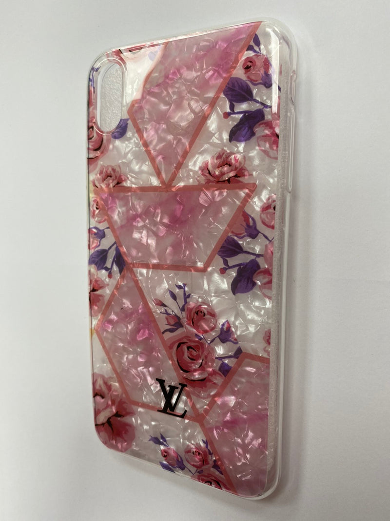 Maska za telefon Iphone XR - Clear Rose Louis Vuitton